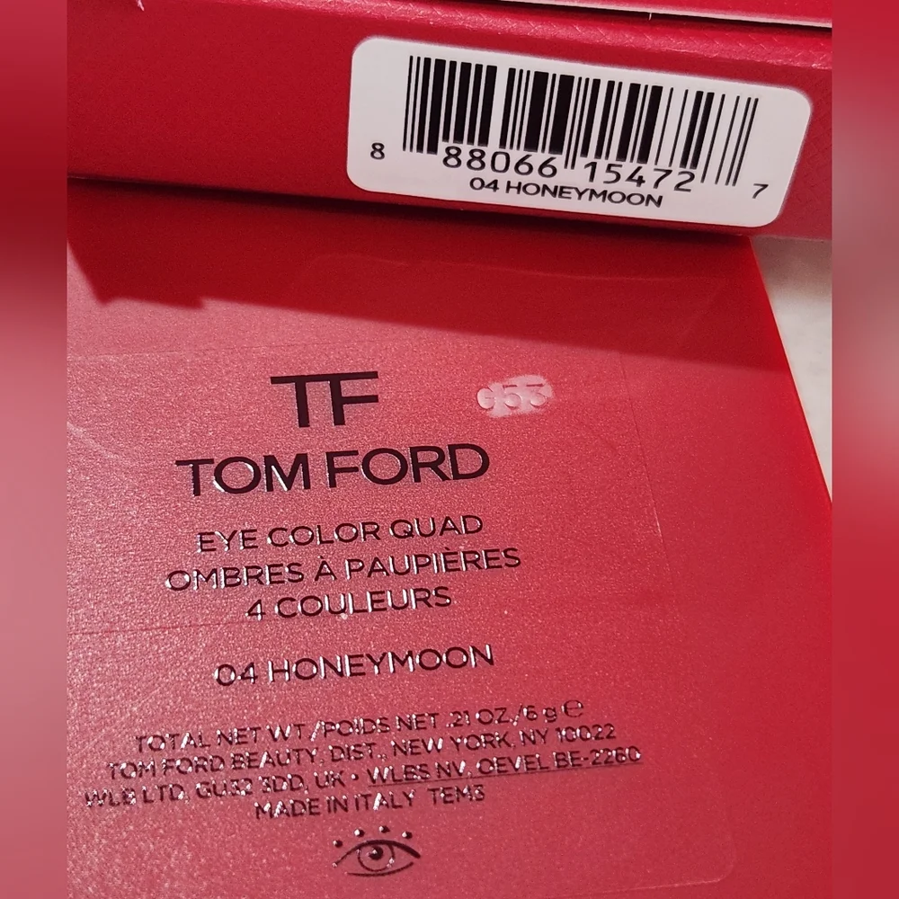 Tom Ford Honeymoon Eye Color Quad Pallette, NIB - Picture 5 of 7